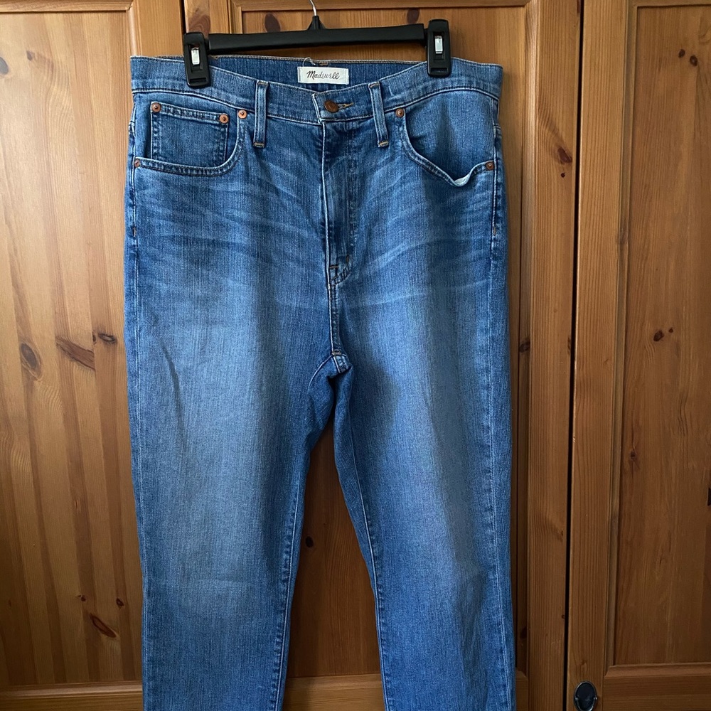 Madewell High Rise Slim Boy Jeans